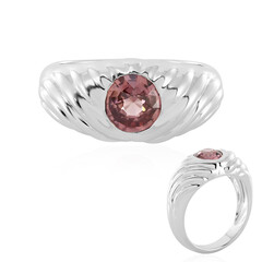 Anello in argento con Zircone Rosa (SAELOCANA)