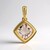 Ciondolo in oro con MORGANITE MARROPINO AAA