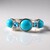 Anello in argento con Turchese Sleeping Beauty (KM by Juwelo)