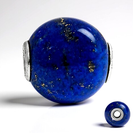 Pendentif en argent et Lapis-Lazuli (MONOSONO COLLECTION)