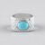 Anello in argento con Turchese