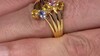 Anillo en plata con Zafiro de Ceilán rosa