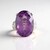 Anillo en plata con Amatista Rosa de Francia (Gems en Vogue)