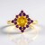 Bague en argent et Scapolite
