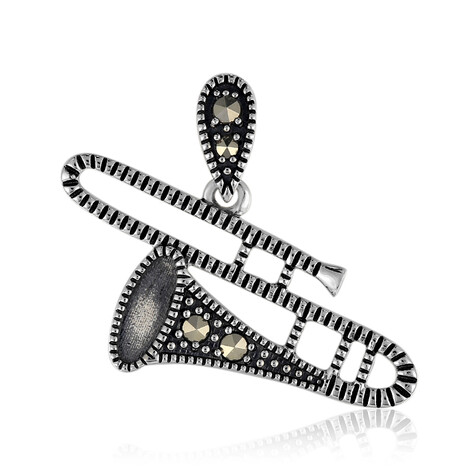 Markasit-Silberanhänger