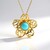 Collana in argento con Turchese Sleeping Beauty (Ornaments by de Melo)