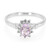 Anello in argento con Ametista Rose de France