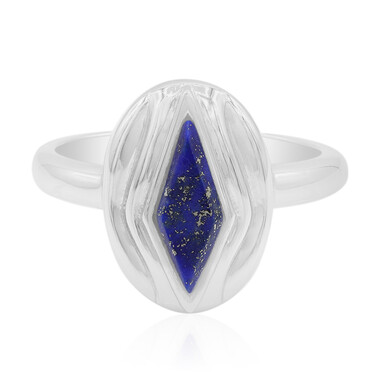 Anillo en plata con Lapislázuli (MONOSONO COLLECTION)