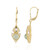 Pendientes en plata con Prehnita (KM by Juwelo)