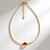 Collana in argento con Ambra Sunrise Baltica (dagen)
