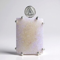 Ciondolo in argento con Agata Glitter
