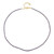 Collana in argento con Zaffiro Ceylon Porpora