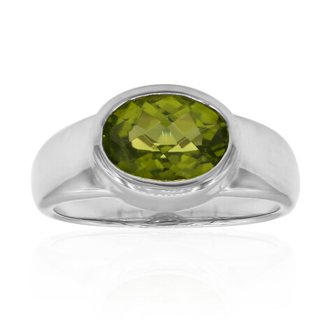 Peridot-Silberring