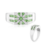 Tansania-Tsavorit-Silberring (de Melo Essence)