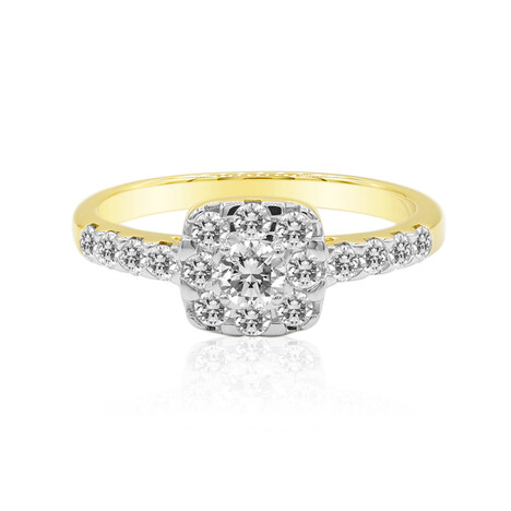 Bague en or et Diamant IF (D) (Annette)