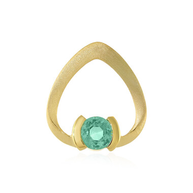 Ciondolo in argento con Smeraldo Russo (MONOSONO COLLECTION)