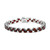 Brazalete en plata con Granate