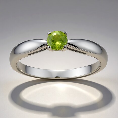 Anello in argento con Idocrasio