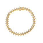 Zilveren armband met zirkonen (Dallas Prince Designs)