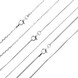 Silber-Kettenset - 8,4 g - 45, 50, 60 cm