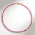 Collana in argento con Tormalina Rosa Nigeriana