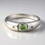 Anello placcato in platino con Diamante Fancy
