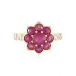 Anello in oro con Rubino del Madagascar (de Melo Gold)