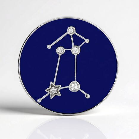 Ciondolo in argento con Zircone (MONOSONO COLLECTION)