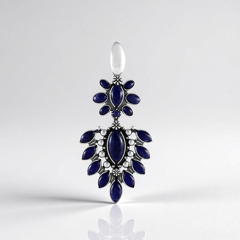 Ciondolo in argento con Sodalite (Desert Chic)