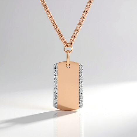 Collana in argento con Zircone (Adela Silber)