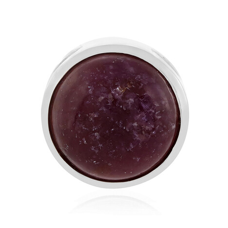 Lepidolith-Silberanhänger