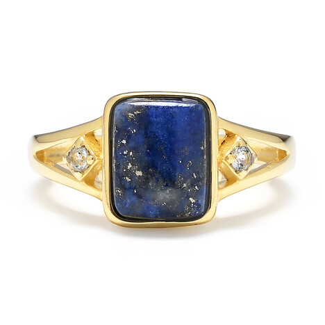 Lapislazuli-Silberring