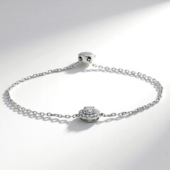 Bracciale in oro con Diamante SI1 (H)
