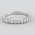 Bague en argent et Zircon