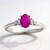 Anello in oro con Rubino Mozambico AAA
