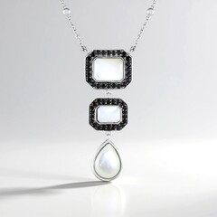Collana in argento con Madreperla