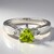 Anello in argento con Tormalina Cuprian