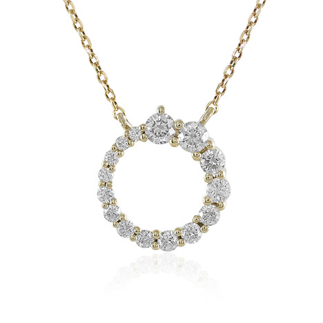 Lupenreiner (F) Brillant-Goldcollier (LUCENT DIAMONDS)