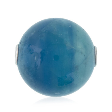 Ciondolo in argento con Fluorite (MONOSONO COLLECTION)