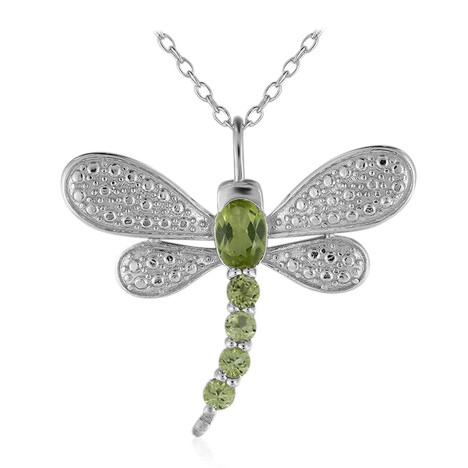 Collar en plata con Peridoto