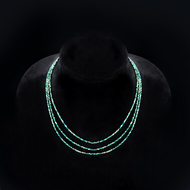 Collar en plata con Crisocola