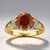 Anello in oro con Sfalerite (Remy Rotenier)