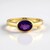 Anello in argento con Ametista
