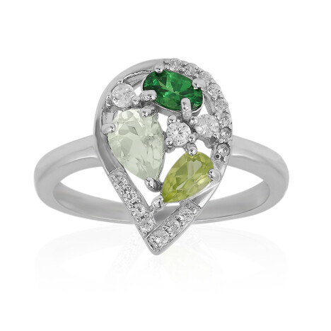 Edelstein-Silberring