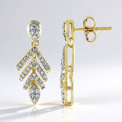 Orecchini in argento con Zircone