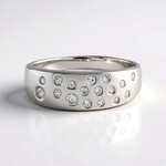 Anello in argento con Zircone