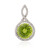 Ciondolo in argento con Peridoto Arizona