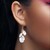 Pendientes en plata con Cuarzo blanco (KM by Juwelo)