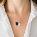 Collana in oro con Tanzanite AAA (CIRARI)