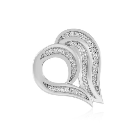 Zilveren hanger met zirkonen (MONOSONO COLLECTION)